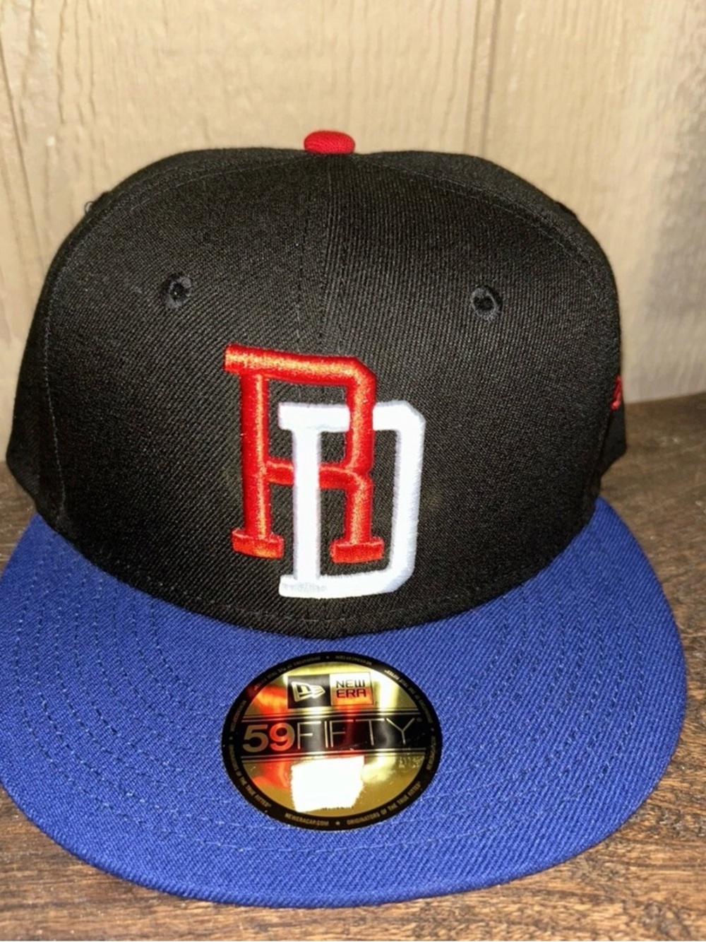 NEW ERA DOMINICAN REPUBLIC 59FIFTY FITTED HAT SIZE 7 3/8 WORLD BASEBALL CLASSIC